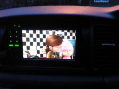 Pioneer HU installed with usb. Playing Despicable Me (No flash)